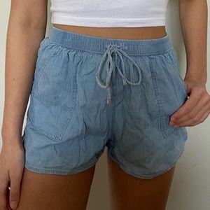Denim Hollister Shorts